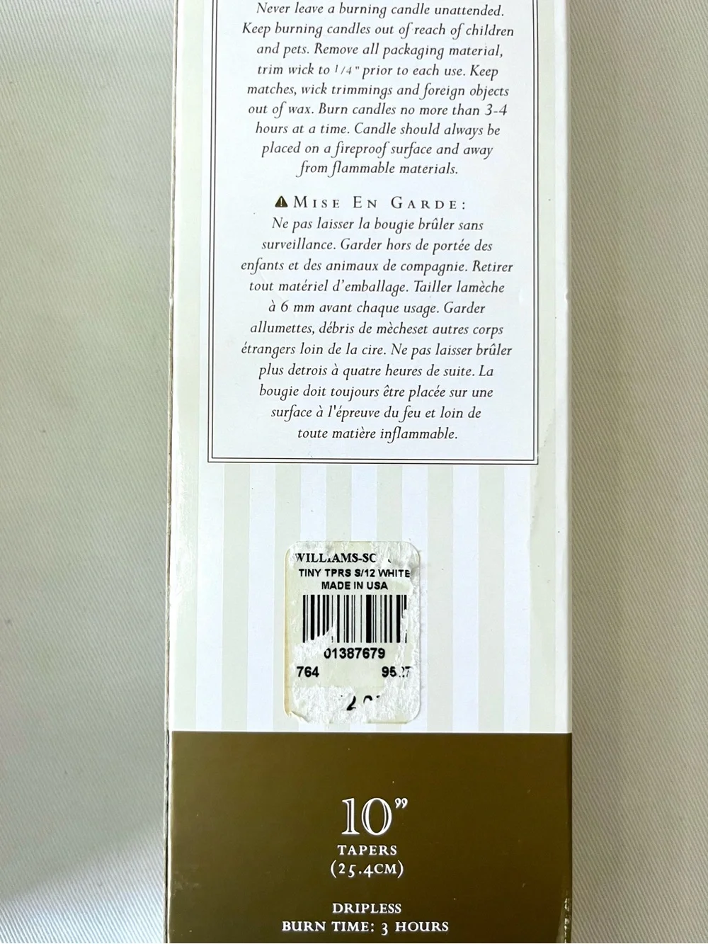William Sonoma Set 8 Tiny Glass Pineapple Taper Holders and 12 Candles
